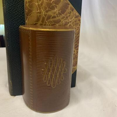 American Eloquence (Studies in American Political History) Vol 1-4 w/ leather bookends
