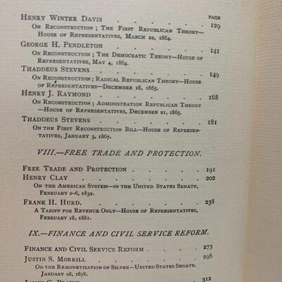 American Eloquence (Studies in American Political History) Vol 1-4 w/ leather bookends