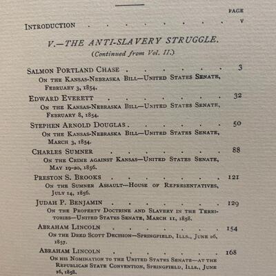 American Eloquence (Studies in American Political History) Vol 1-4 w/ leather bookends