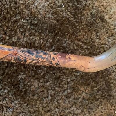 A Collection of Vintage Canes (1 very unique hand-carved Native American cane)