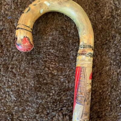 A Collection of Vintage Canes (1 very unique hand-carved Native American cane)