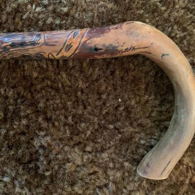 A Collection of Vintage Canes (1 very unique hand-carved Native American cane)