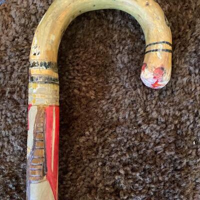 A Collection of Vintage Canes (1 very unique hand-carved Native American cane)