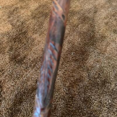 A Collection of Vintage Canes (1 very unique hand-carved Native American cane)