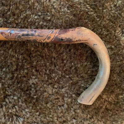 A Collection of Vintage Canes (1 very unique hand-carved Native American cane)