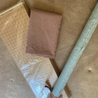 Fabric Remnants & Measuring Board