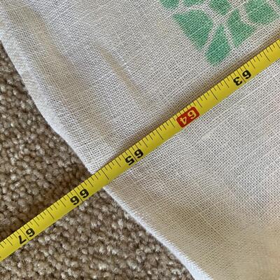 4 vintage tablecloths