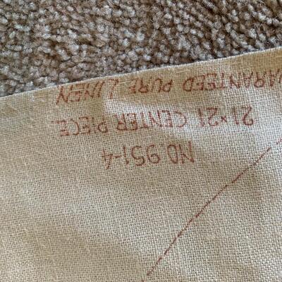 4 vintage tablecloths
