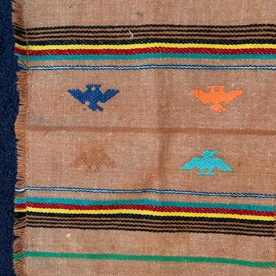 Two Embroidered Tablecloths w/ Matching Napkins