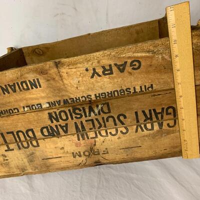 Vintage Wooden Crate