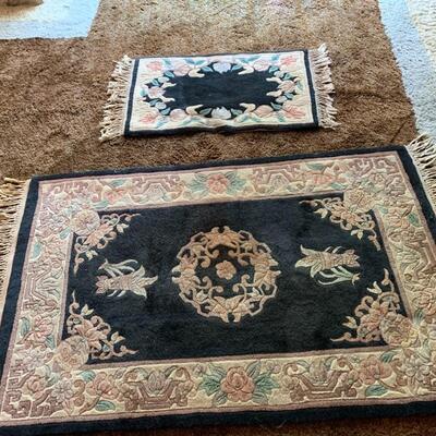 2 Complimentary Exquisite Rugs