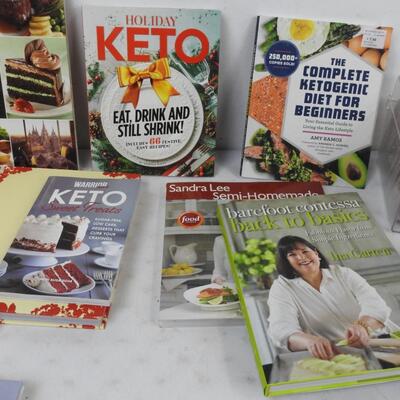 Cookbooks Lot: Keto Recipes and Food Network