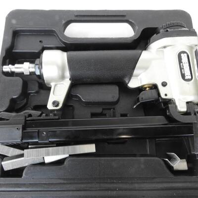 Step Stool Tool Box with Wire Cutters, Hammer Heads, Mallet, Wrench