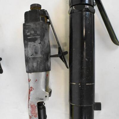 4 pc Pneumatic Tools, including High Speed Metal Saw
