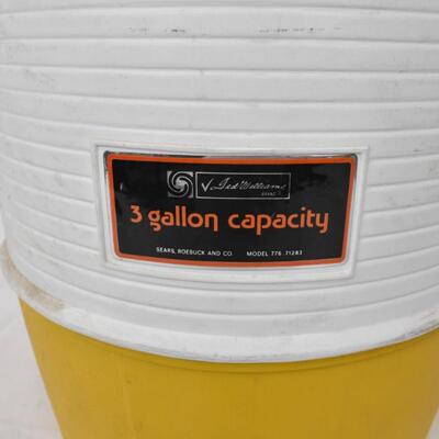 3 Gallon Capacity Water Jug by Ted Williams/Sears (Vintage?)