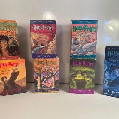 Lot 34  Harry Potter Audio Books