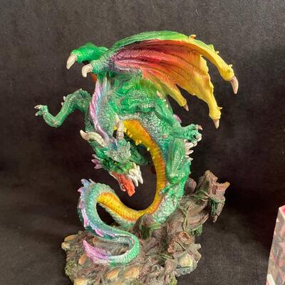Lot 37  Dragon Figurines