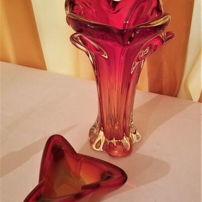 Lot #37  Lot of 1960's Glass