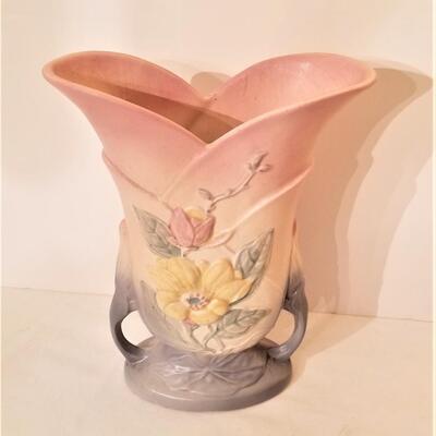 Lot #52  Vintage Hull Art Pottery Vase
