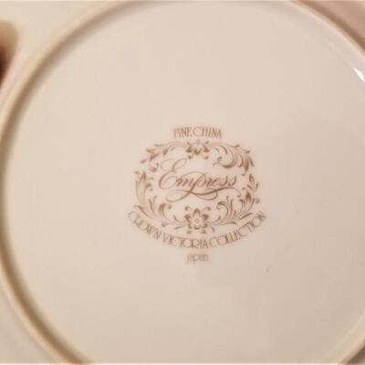 Lot #53  Set of Vintage Empress China - White on White