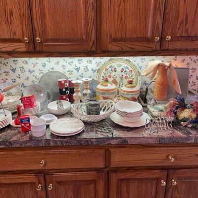 Lot 20: Kitchen Dishes & More