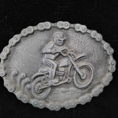 Motocycle belt buckle