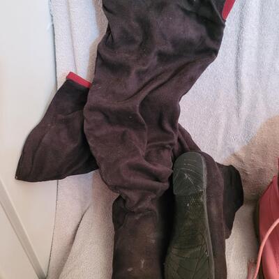 3 pr Boots sz 7 1/2
