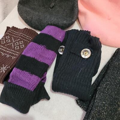 Berrets and leg warmers 