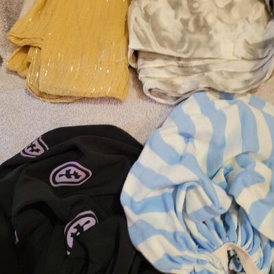 Scarves, bandanas & a hat