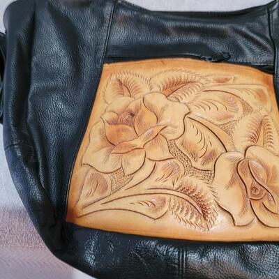 Vintage leather purse