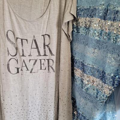 9 womens tops 2x & 3x