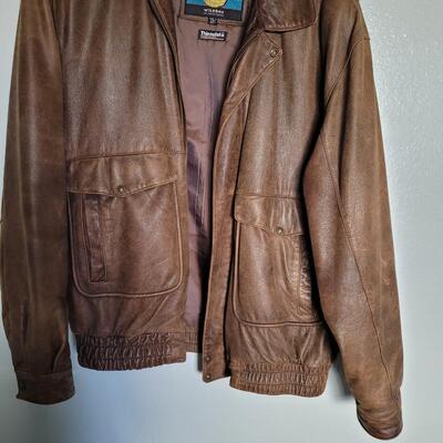 Thinsulate leather jacket