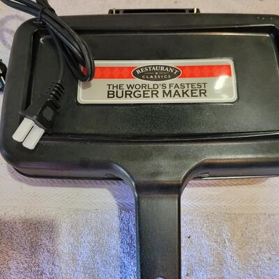 Burger cooker Electric