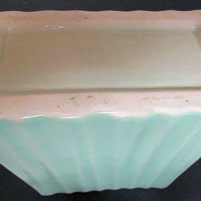 Light Green Mid Century Pottery Vase