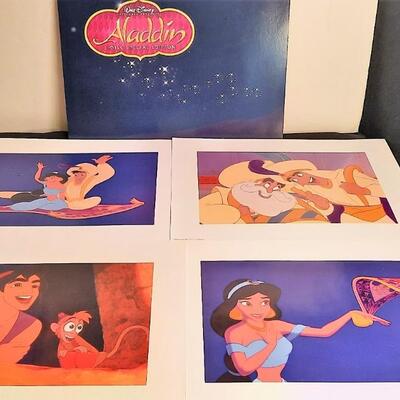 Lot 48  Walt Disney Lithographs  3 Sets: The Jungle Book, The Incredibles, and Aladdin