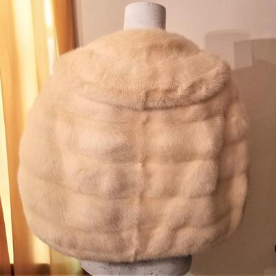 Lot #65  Nice Vintage White Mink Stole