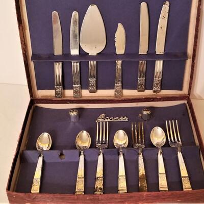Lot #66  Set of Child's Play Flatware set in Original Box