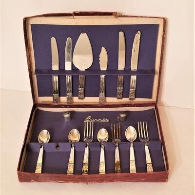 Lot #66  Set of Child's Play Flatware set in Original Box