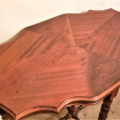 Lot #68  Depression-era Radio/Side Table