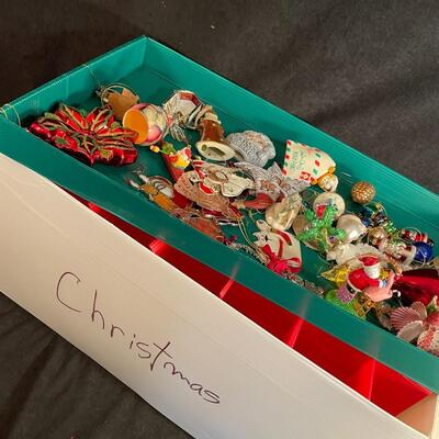 Lot 52  Christmas Ornaments - Large Assorted Box