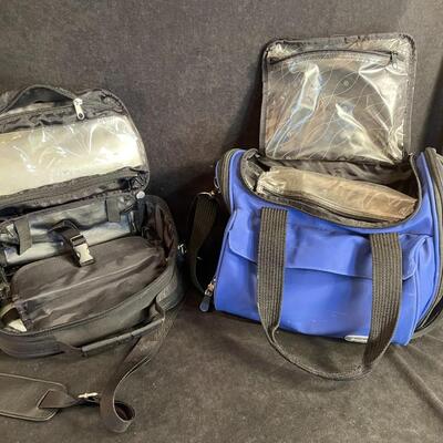 Lot 88   2 Travel Bags (1 Black and 1 Blue)