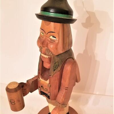 Lot #73  Hand Carved German Nutcracker