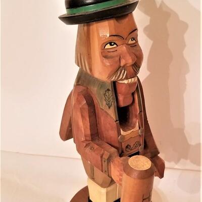 Lot #73  Hand Carved German Nutcracker