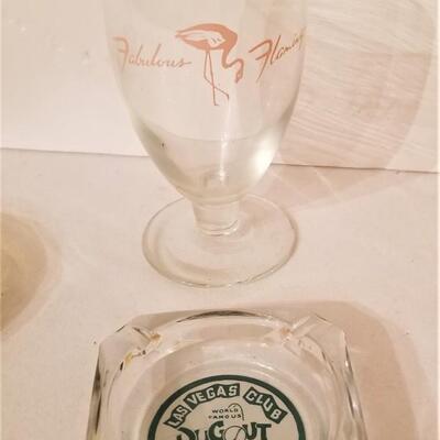 Lot #86  Lot of Vintage Las Vegas Hotel Ashtrays/Glass