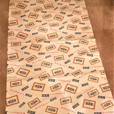 Lot #88 Vintage Beer Lot - DIXIE Beer fabric, JAX Beer glass & bottle