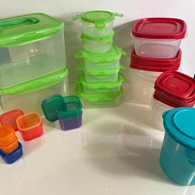 Lot 138  Plastic Storage Container Assortment