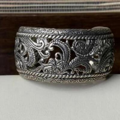 Vintage sterling silver bracelet  32  g