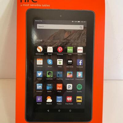 Lot 162  Amazon Fire Tablet  -  New