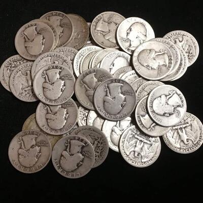 20 $ 90 % silver quarters 80 quaters. Reserve set