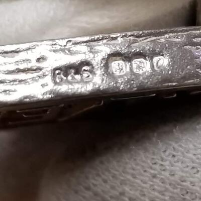 Sterling silver hand made  charm bracelet  69.7 g.  Reserve set